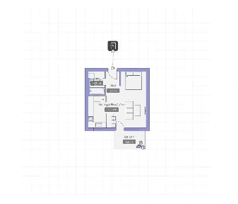 Apartament cu 1 cameră (Studio) - Arqa Jolie Village