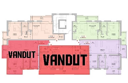 Apartament 2 CAM la CHEIE | Prima Residence | 2 Balcoane |DEZVOLTATOR