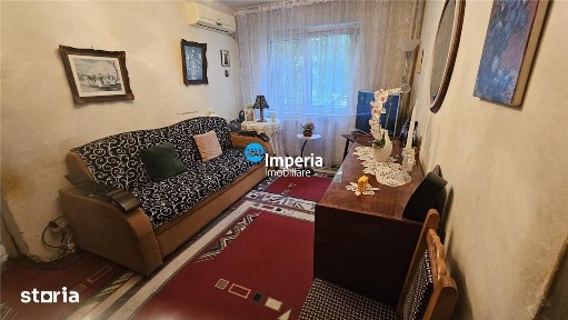 Apartament 2 camere in Podu Ros, etaj 1, bloc fara risc seismic
