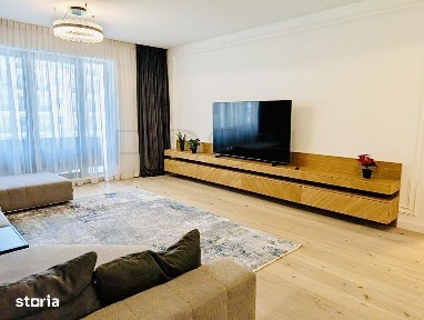 Apartament cu 3 camere mobilat in Herastrau, 2 locuri parcare