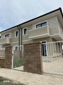 Proprietar vand casa noua 110mp util tip duplex Mosnita Noua la asfalt