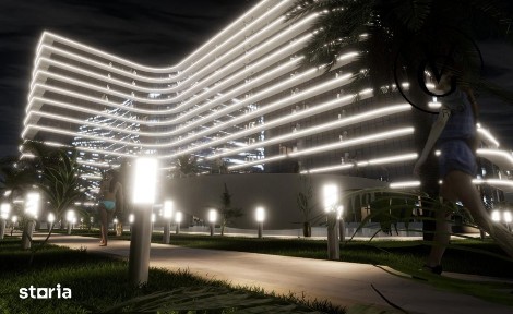 Studio | Aqua Cullinan | Mamaia Nord - vedere laterala catre mare