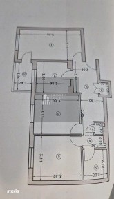 Apartament 3 camere/ 70mp |10 min metrou Mihai Bravu/ Et 5/ An 1980