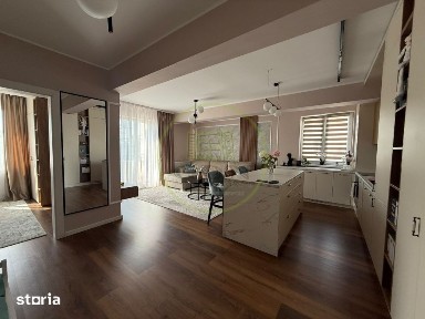 Apartament 2 camere, open-space, 55 mp, Veterani, Zona Parcul Romanesc