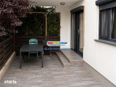 Vanzare apartament 3 camere parter gradina mobilat Baneasa Greenfield