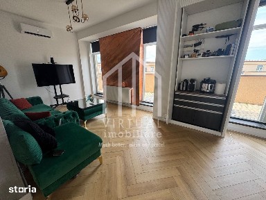 Penthouse cu 2 camere - 41 mp utili + 45 mp terasa + boxa + parcare