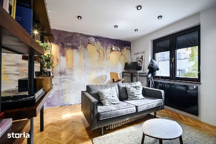 Apartament designer interior: 2 camere + loc parcare+ complet mobilat