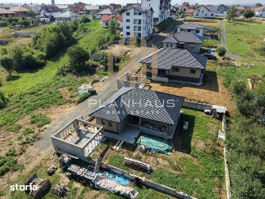 Case individuale finisate Mocira | 6 ari teren | Garaj 36 mp | Terasă
