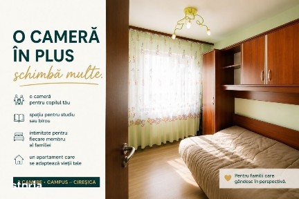 Campus - Ciresica - 3 camere care merita o privire