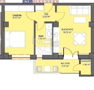 Apartamente - tip studio - Str. Doamna Stanca