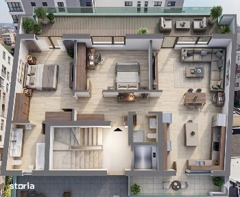 3 camere | Centru | Metrou | NOU | EXCLUSIVIST 2026
