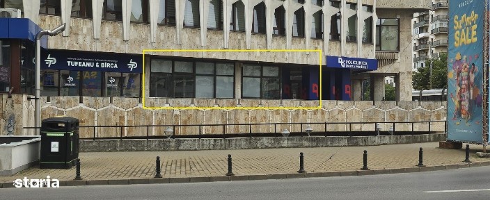 SPAȚIU COMERCIAL / SHOWROOM / BIROURI / CLINICĂ - ZONA PALAS | 184 mp