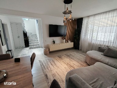 Vila moderna Lux 5 cam, complet mobilata, P+1, Branesti, Comision 0%