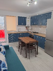 Apartament 2 camere living+ bucatarie, 38 mp, 340 euro -Bucium Visan