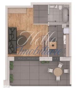 ANSAMBLU NZEB, zona Terra 1-3 camere