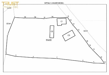 Casa de vanzare l Dangau Mare l 3135 MP Teren