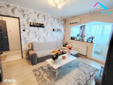 Apartament 2 camere semidecomandate, 51mp, mobilat, CORNISA - ORIZONT