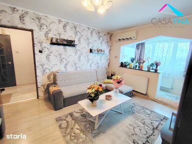 Apartament 2 camere semidecomandate, 51mp, mobilat, CORNISA - ORIZONT
