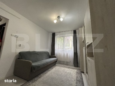 Apartament 2 camere, 31 mp, parter inalt - mobilat/investitie ideala