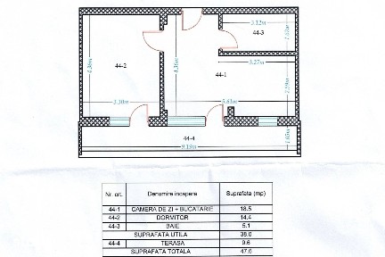 Vanzare Studio 1 Decembrie 1918 - Trapezului - Aleea Ninsorii nr.30A