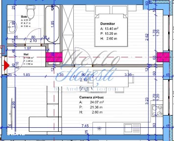 Apartament cu 2 camere, in Floresti zona Terra
