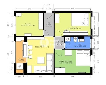 COMISION 0%/Oferta Inchiriere/Grigorescu, decent 3 dormitoare plus living