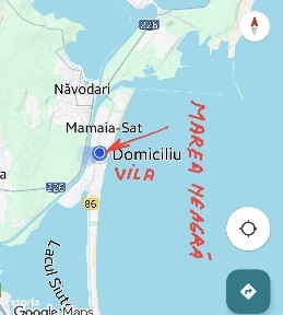 Vilă-Pensiune pe malul Marii Negre.cu 11 camere, 11 băi,curte 500mp.