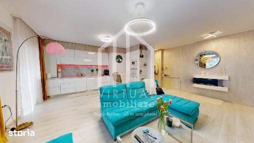 Apartament cu 3 camere, 71mp utili+balcon 12mp, loc de parcare