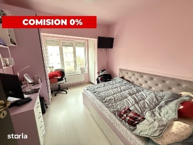 COMISION 0% Apartament 4 camere, decomandat, 77 mp utili + 2 balcoane