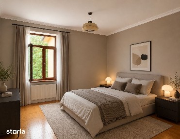 Apartament 2 camere în clădire interbelică, Centru, 52 mp