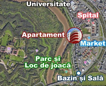 Vand Apartament ARED Arad pe Malul Mresului