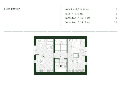 Casa ARNE 990 e/mp ColinaPark, POMPA CALDURA, 2 parcari, drum asfaltat