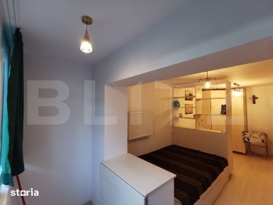 Garsoniera, 24 mp, etaj intermediar, zona Zamca