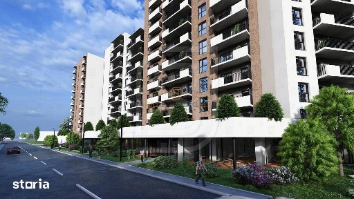 Nou! Apartament decomandat cu 3 camere, terasa 12 mp, Bd Metalurgiei