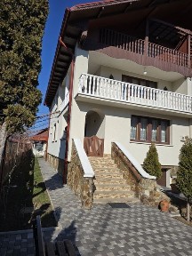 Casa cărămidă, în centru, D+P+E+M 356 m2, bucătărie de vara 58m2, teren 385 m2