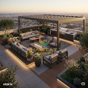 Penthouse Herastrau Proiect Finalizat terasa 82mp