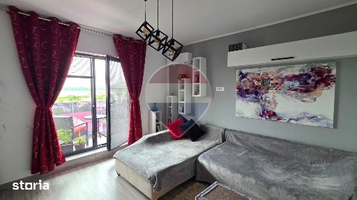 Garsonieră 40mp de închiriat cu vedere lac in Aqua City