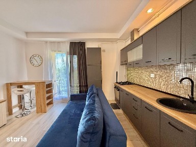COSMOPOLIS - Apartament cu 2 camere tip studio, mobilat si utilat.