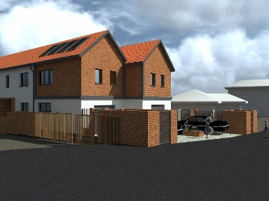 P.F vand Duplex în Feleacu, 200 mp utili, teren 1425 mp, NZEB