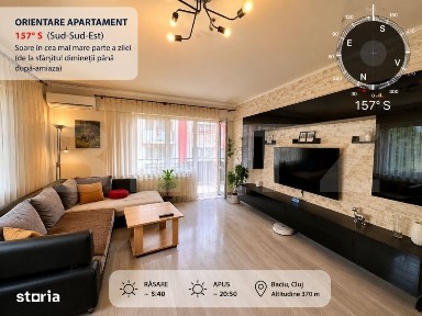Apartament 2 camere, 55 mp, zona Baciu - Petrom