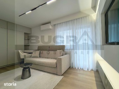 Garsoniera lux, 28mp, balcon, etaj intermediar, parcare, zona centrala