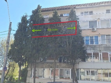 Vand apartament decomandat 3 camere, bucatarie, 2 bai, 80 mp utili situat central