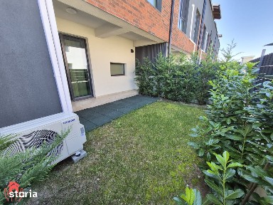 Tunari-PRIMA LOCUIRE, 3 camere curte, piscina exterioara, mobilat luxu