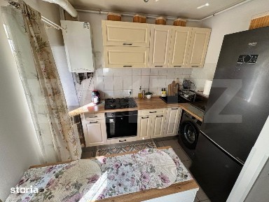 Garsoniera 27mp, mobilata si utilata, cu boxa si loc de parcare inclu