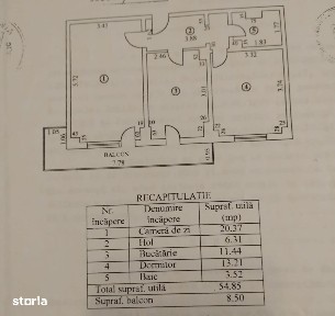 - Etaj 2 - Apartament 2 camere 63mp - Dorobanti Bariera Calarasilor.
