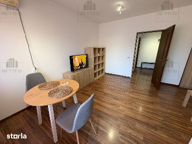 Garsonieră de închiriat, 40 mp, balcon, Popești-Leordeni - 350 euro