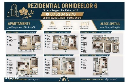 Apartament 3 camere de vanzare cu loc de parcare, Militari Chiajna