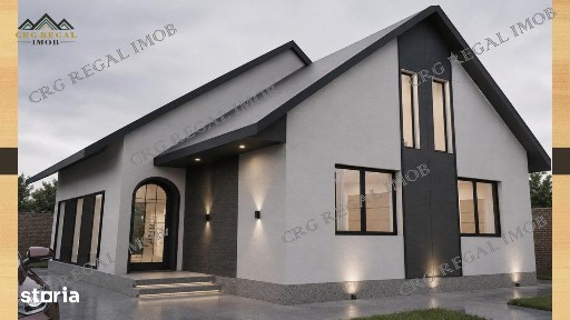 Casa noua 5 camere Teren 360mp 100 m de bulevard Comuna Berceni Ilfov