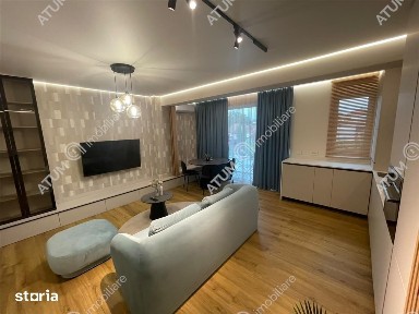 Apartament premium 2 camere balcon loc parcare subteran central Sibiu