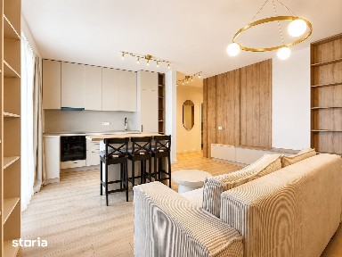 Apartament modern cu 2 camere, 53,37 mp + balcon, etaj 3
